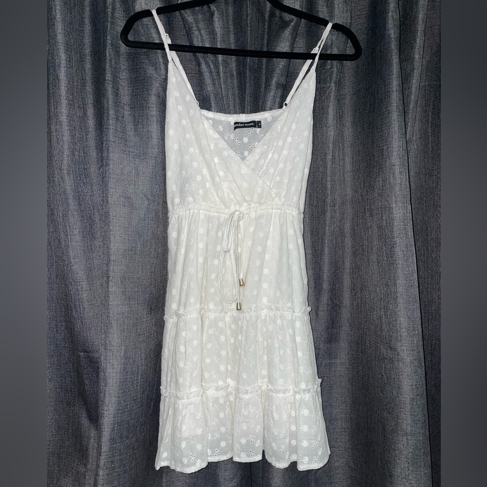 NWOT Sundae Muse Anita Dress White XS